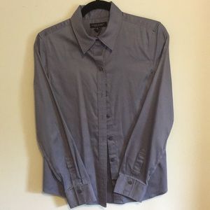 Banana republic muted purple dress oxford